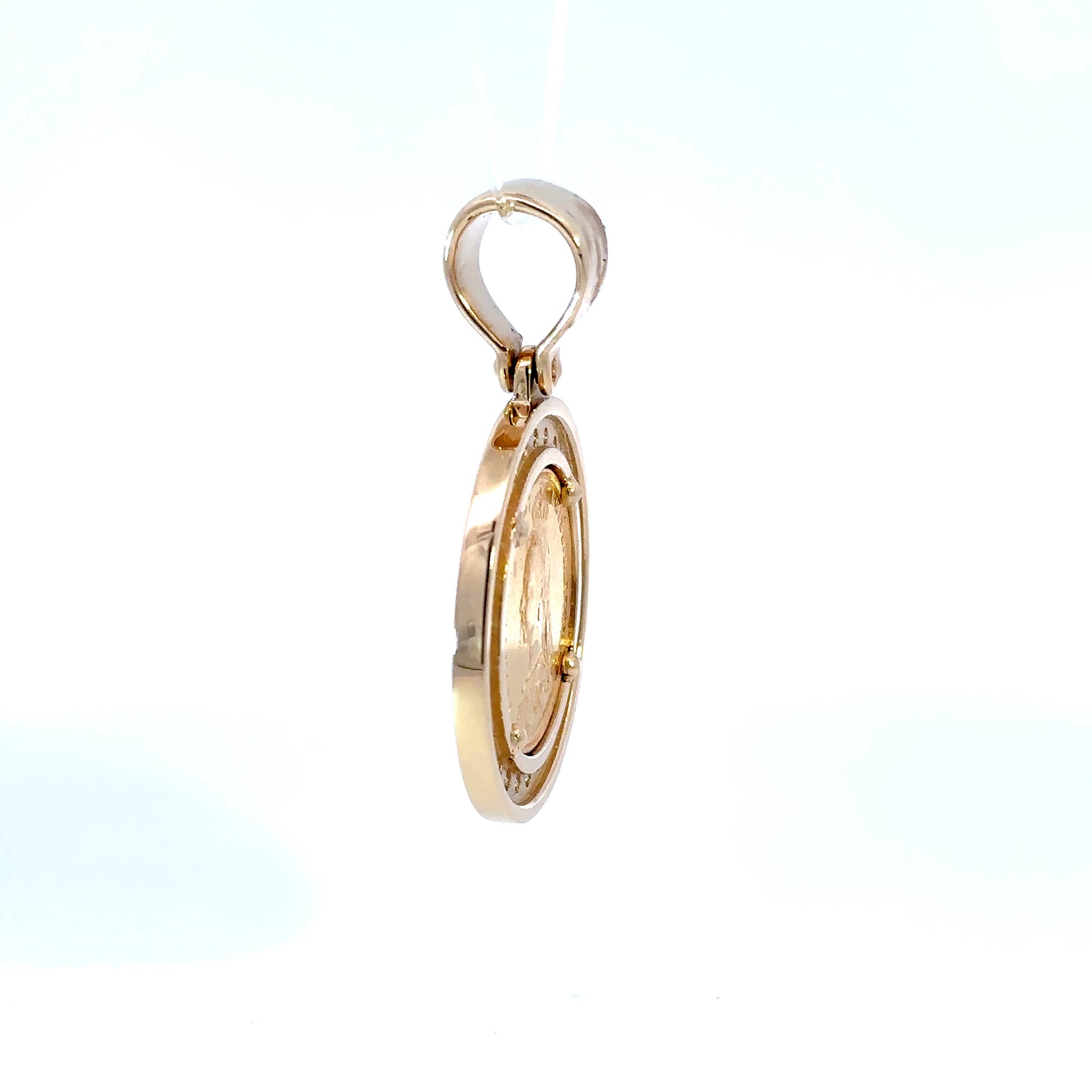 Diamond Bezel Coin - British