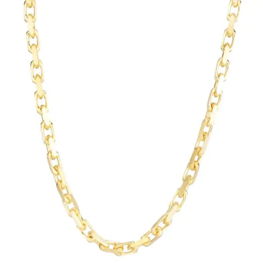 14K Yellow Gold  French Cable Chain with Lobster Clasp